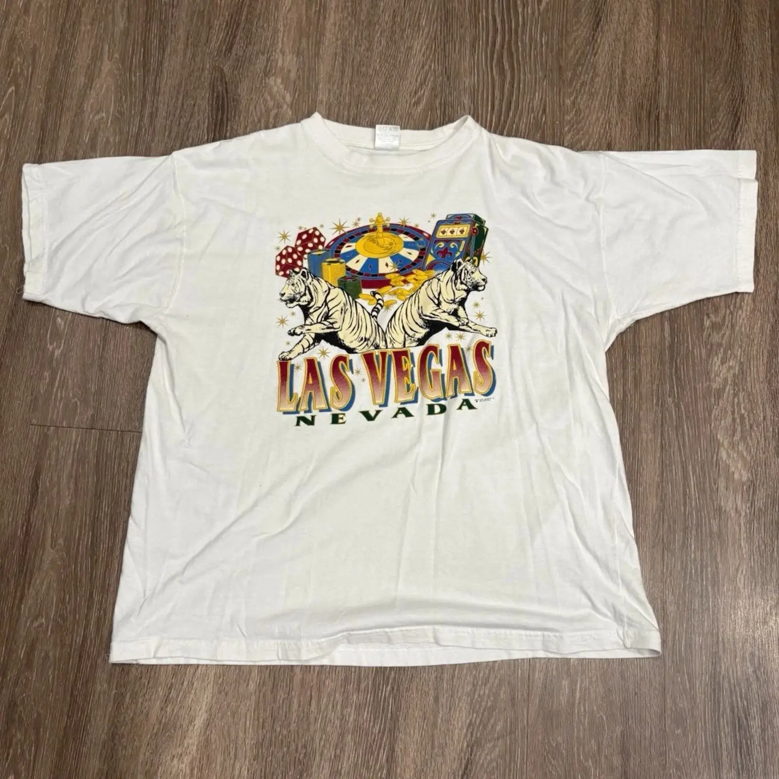 Vintage Fashion Las Vegas - Las Vegas Casino Tiger T Shirt