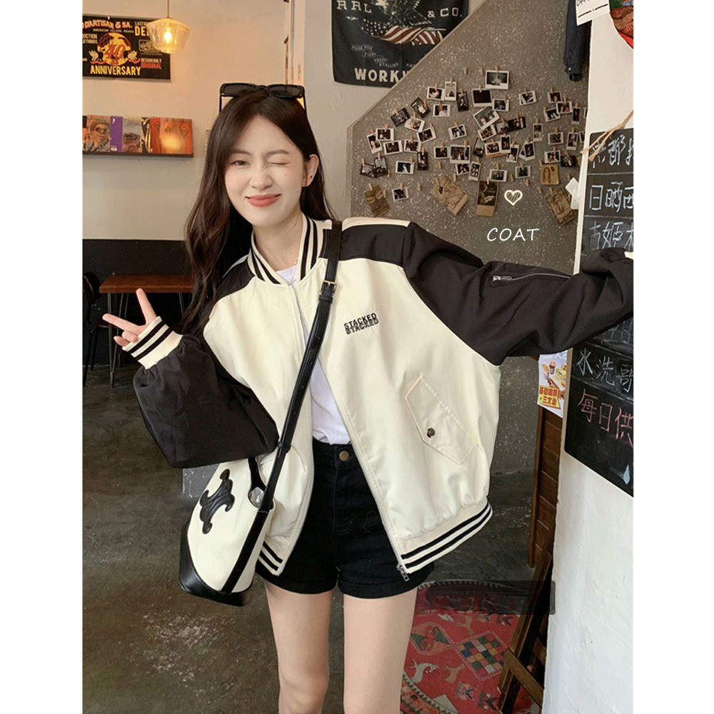 Varsity Jacket Wool - Baseball Jackets Purple Womens Spring Skincare