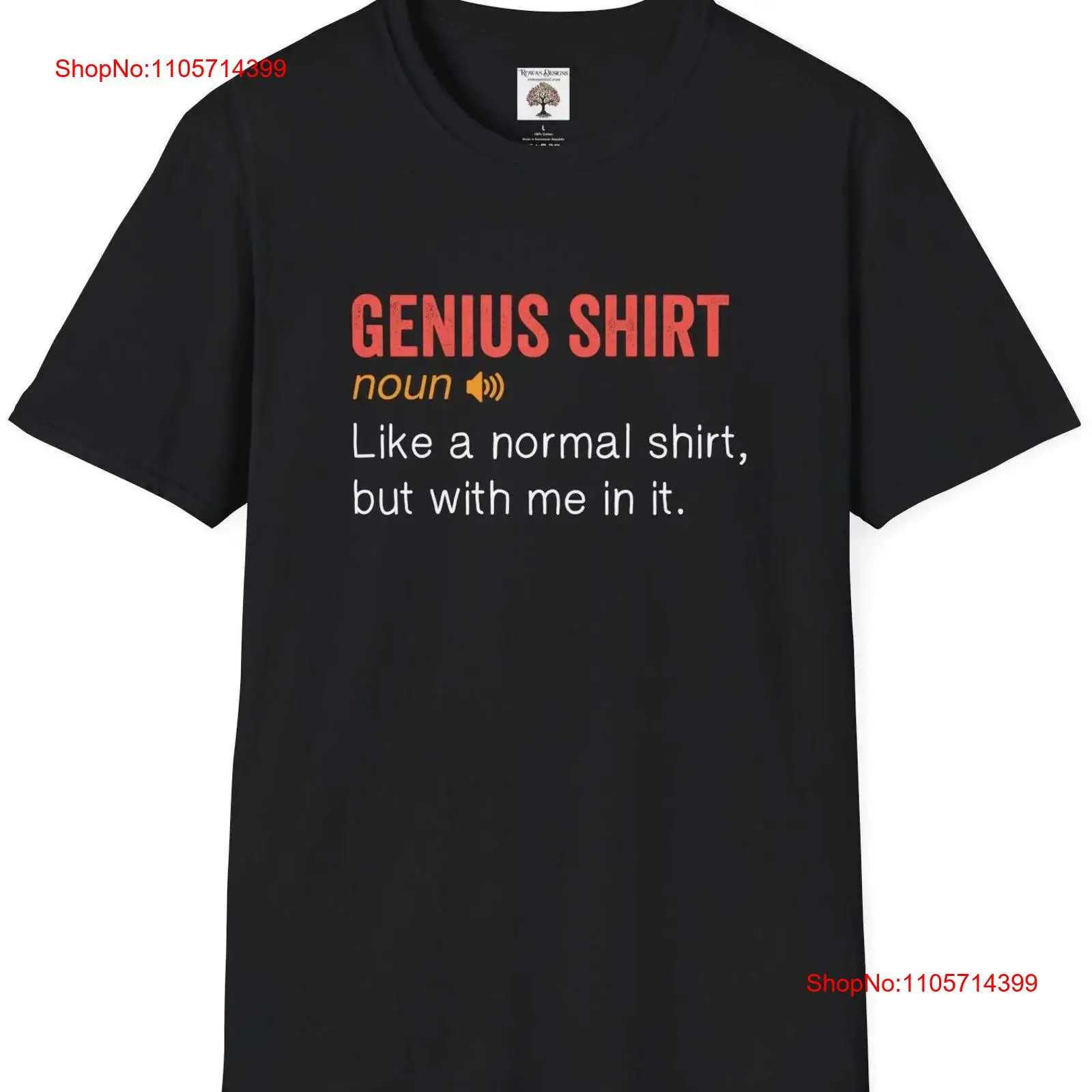 Vintage Fashion Definition - Genius T Shirt Definition Softstyle Funny