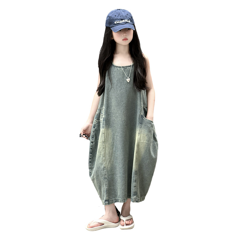 Vintage Fashion Luxury - Vintage Blue Children Girls High Quality
