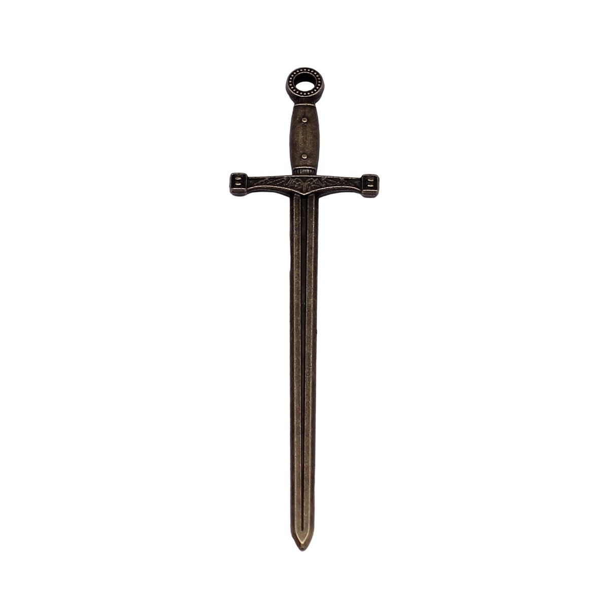 Vintage Fashion Jewelry Necklaces - Pendant Collection Sword Charms For Knight