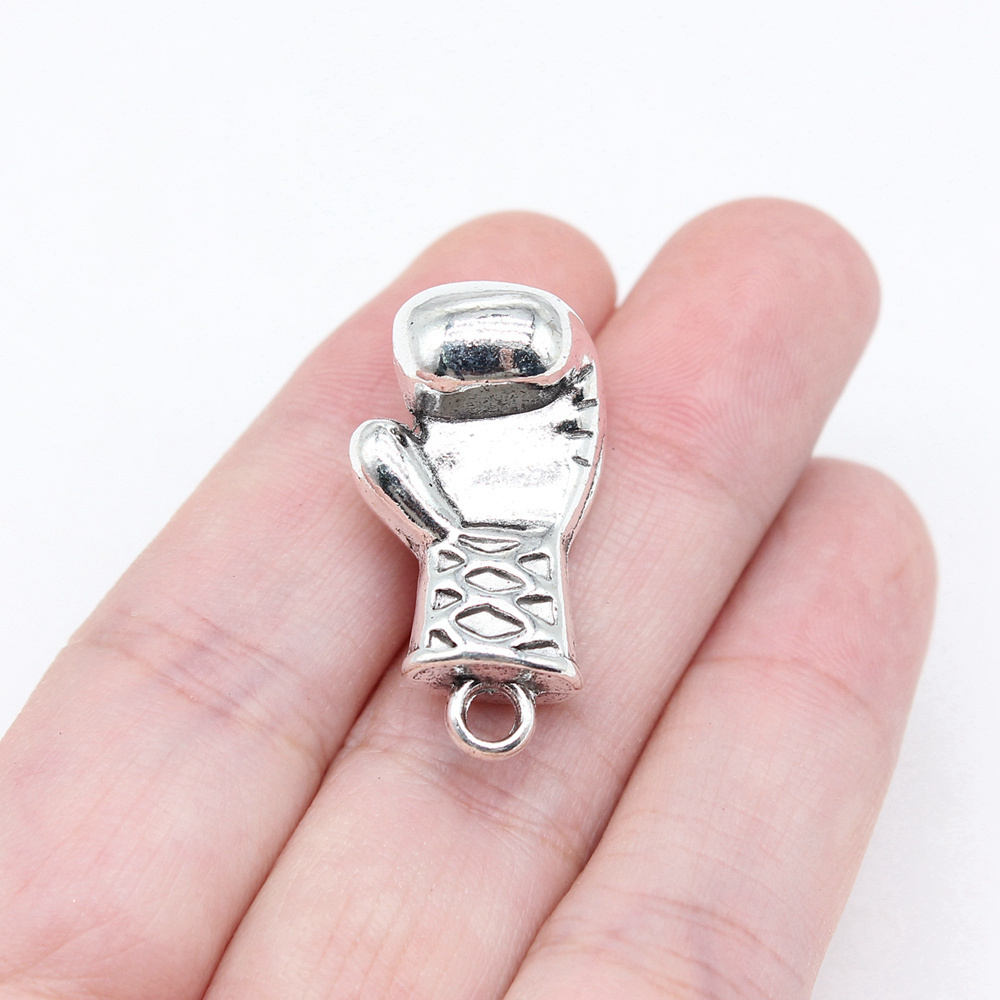 Vintage Fashion Jewelry Necklaces - Charms Zinc Alloy Jewelry Making Dumbbell