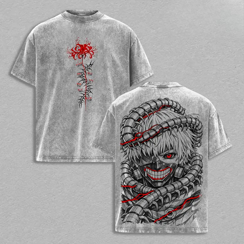 Vintage Ken Fashion - Manga Kaneki Ken Retro T Shirt