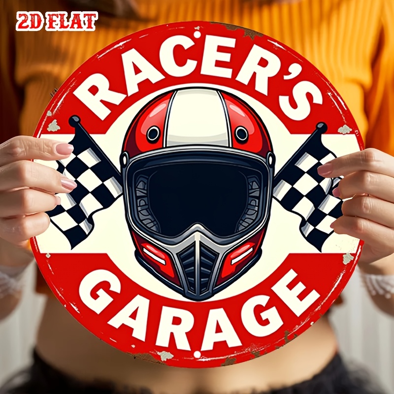 2D Flat 1pc Vintage Metal Sign - Vintage Fashion Font ulasan dan harga