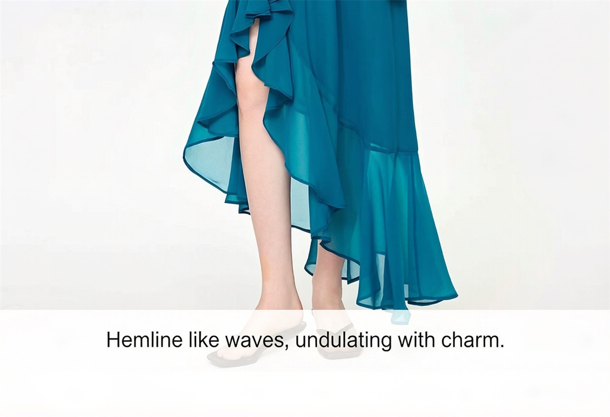 Fashion Irregular Fishtail Chi - Vintage Fashion Luxury ulasan dan harga