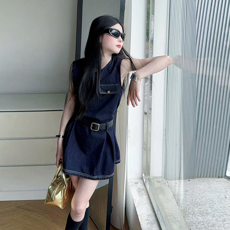 Stylish Kids Fashion Denim Bod - Vintage Fashion Streetwear ulasan dan harga