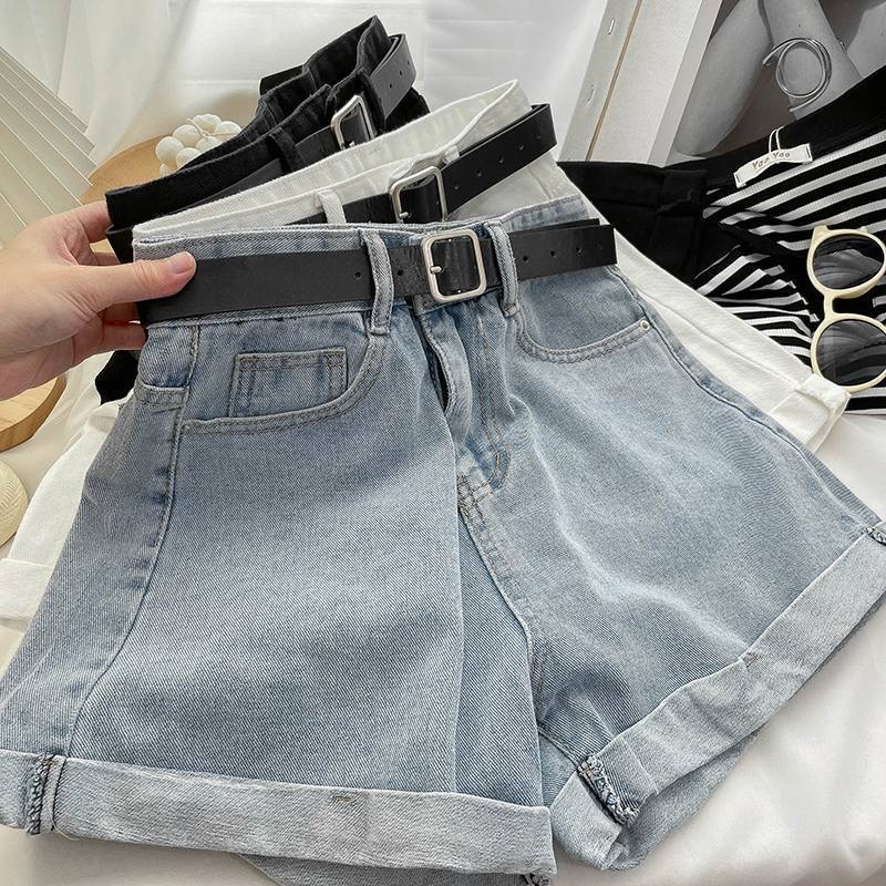 Women Summer Midi Shorts Skirt - Denim Skirt Midi Vintage ulasan dan harga