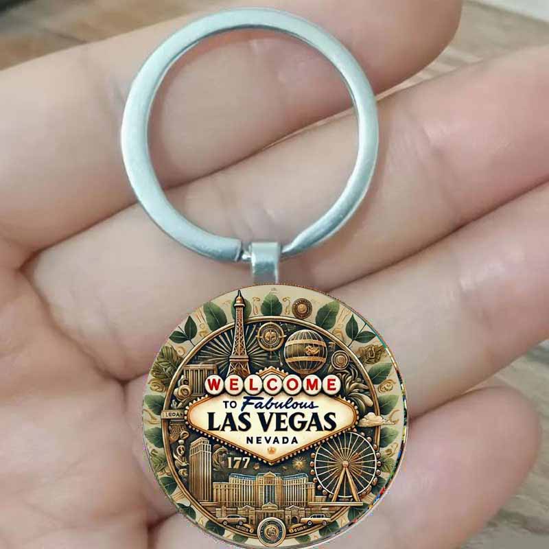 The vintage Las Vegas keychain - Vintage Fashion Las Vegas ulasan dan harga