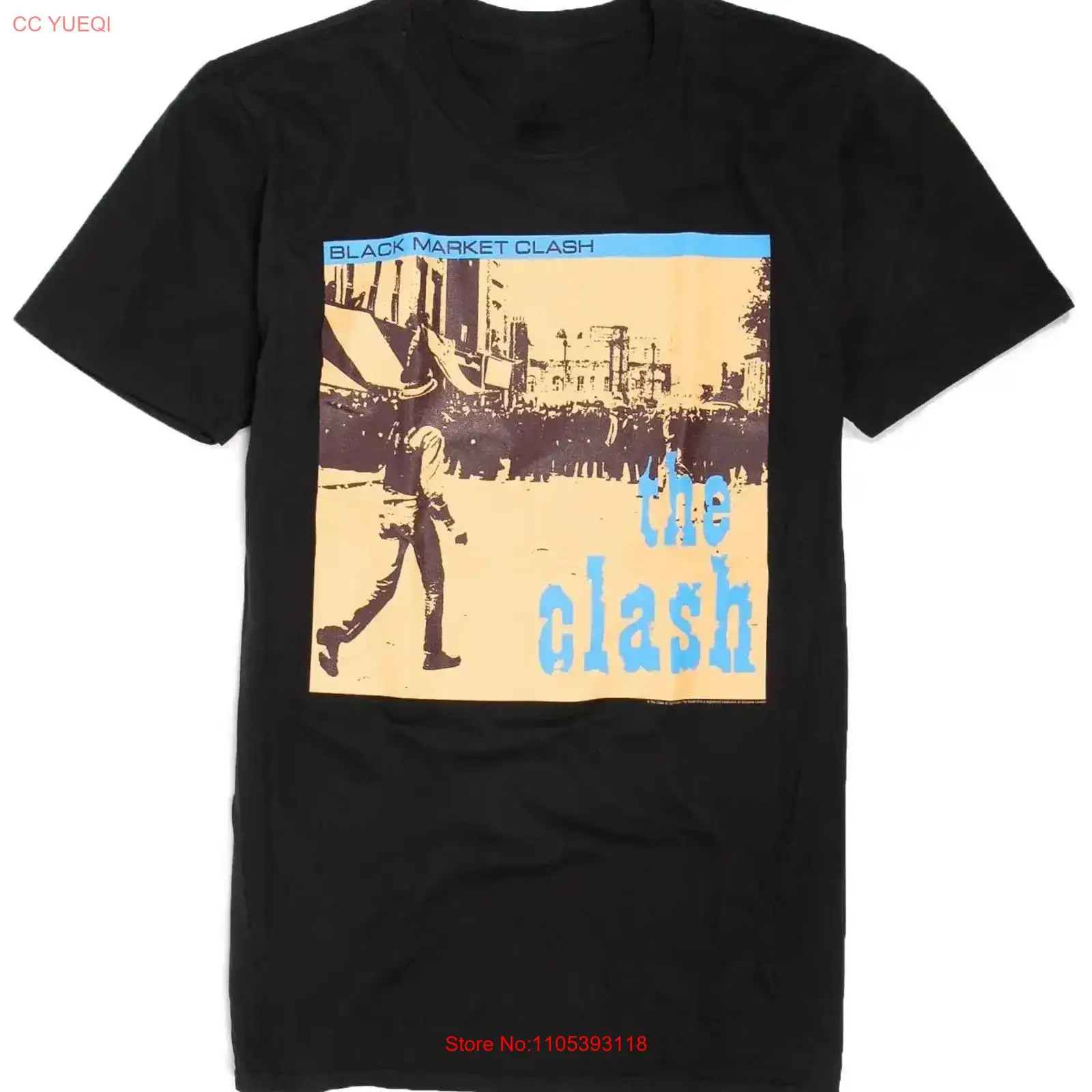 Rare The Clash T Shirt Black M - Vintage Fashion Market ulasan dan harga