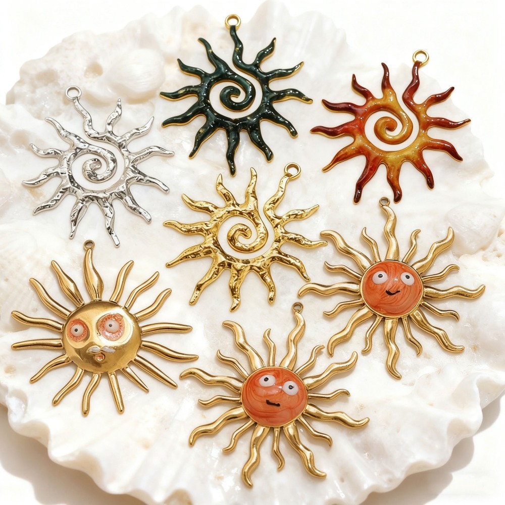 5PCS Stainless Steel Vintage S - Vintage Fashion Jewelry Necklaces ulasan dan harga