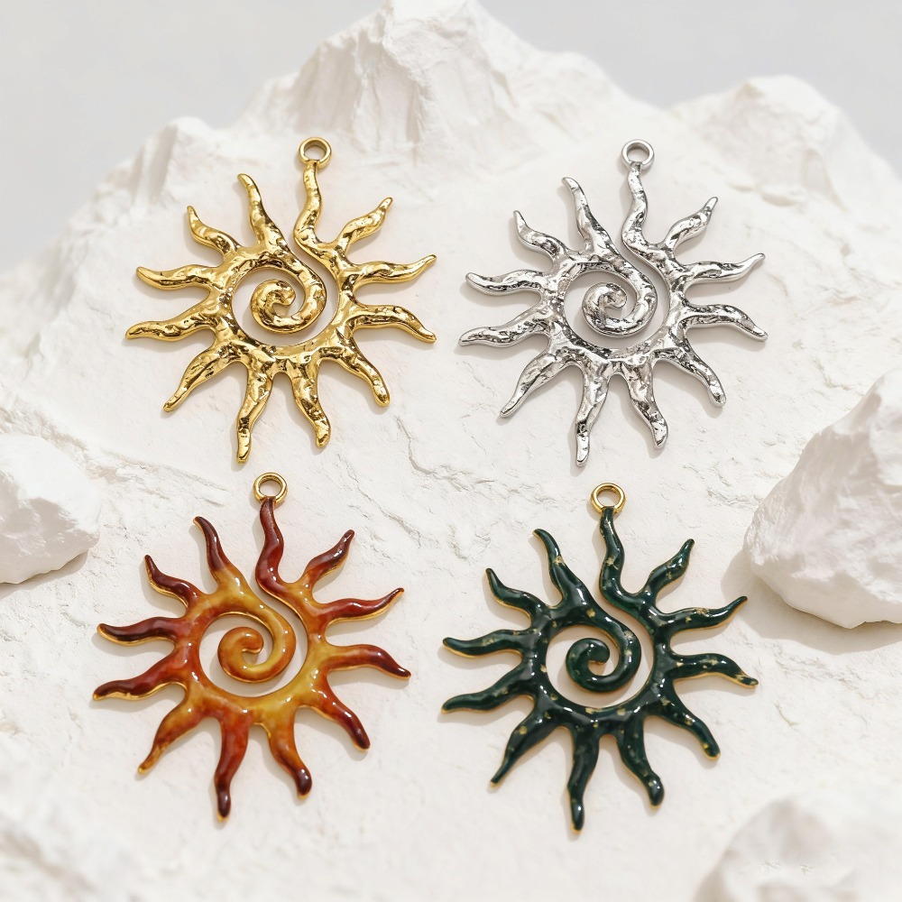 5PCS Stainless Steel Vintage S - Vintage Fashion Jewelry Necklaces ulasan dan harga