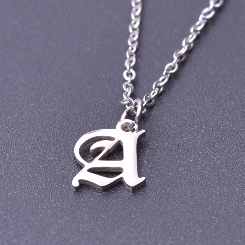 Cute Old English Alphabet Pend - Z Vintage Fashion ulasan dan harga