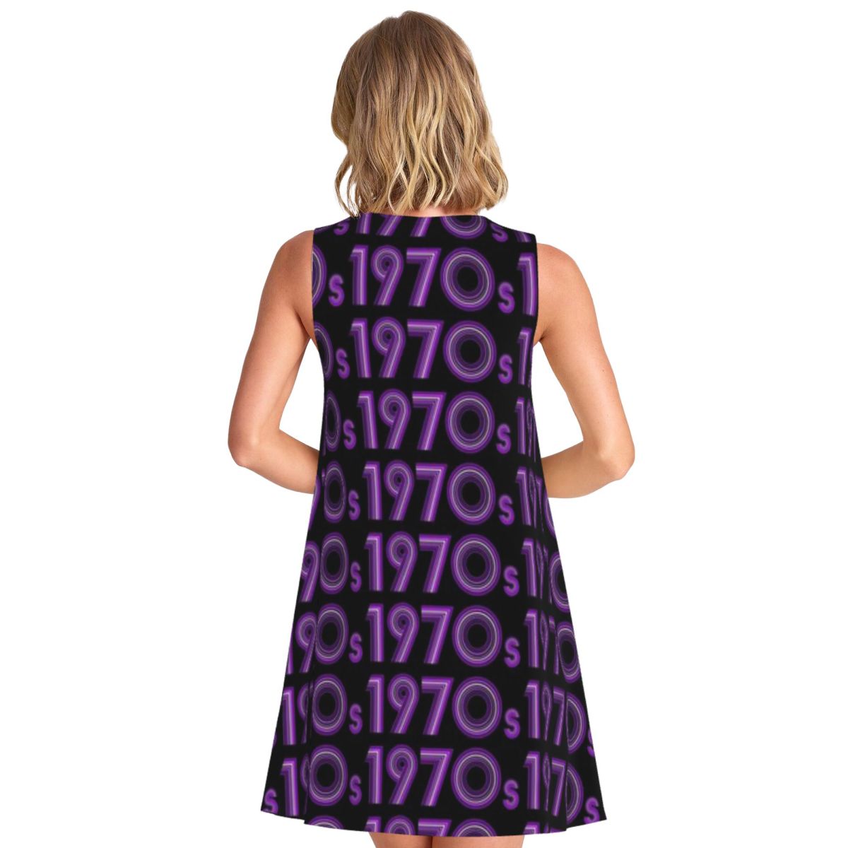 1970s Vintage Purple Disco Fon - Vintage Fashion Font ulasan dan harga