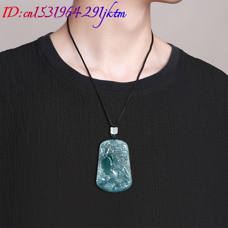 Natural Burmese Jadeite Scener - Vintage Fashion Luxury ulasan dan harga