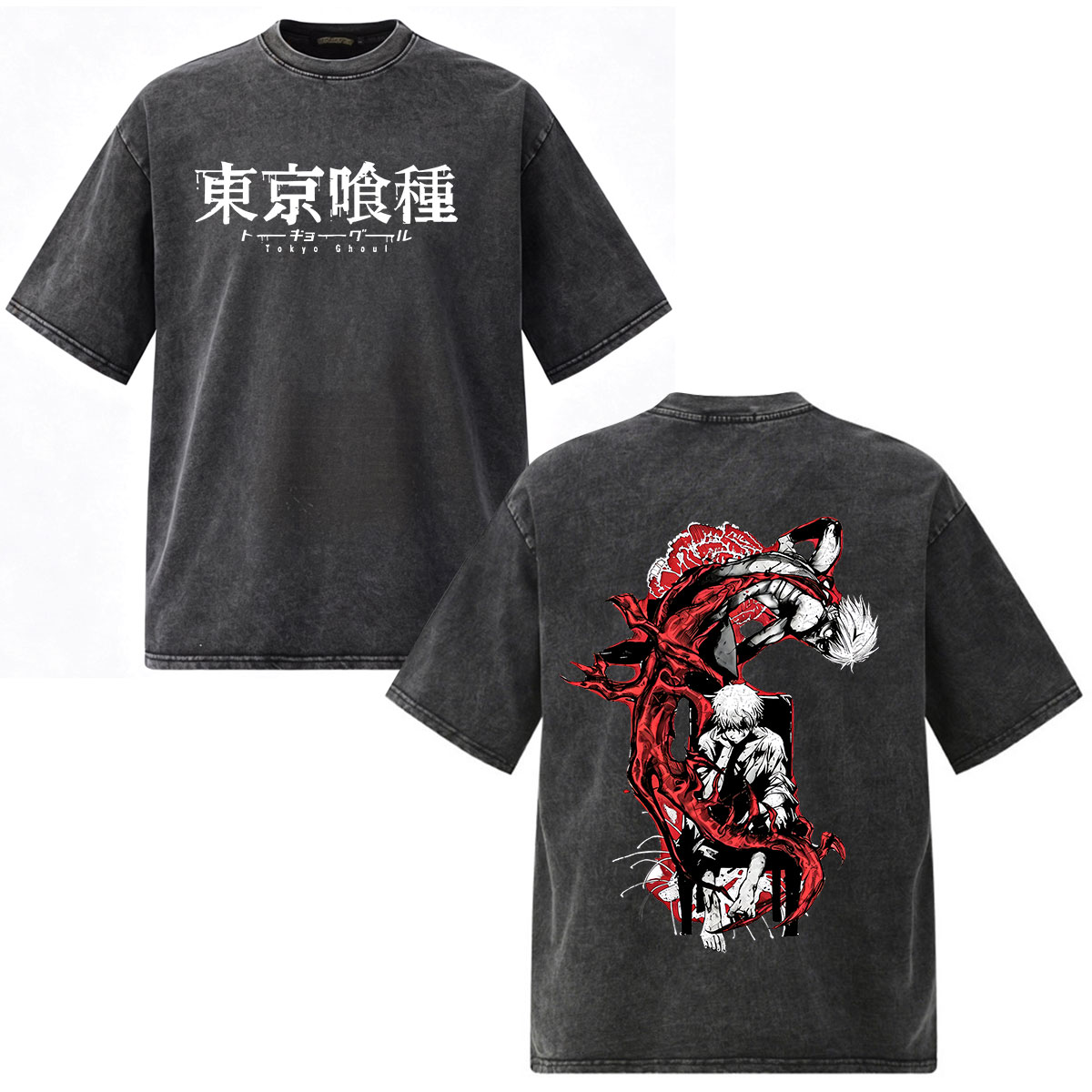 Anime Tokyo Ghoul Ken Kaneki T - Vintage Ken Fashion ulasan dan harga
