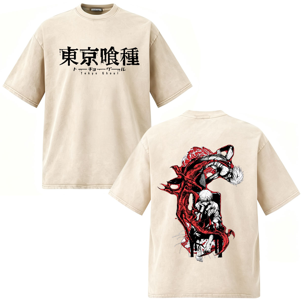 Anime Tokyo Ghoul Ken Kaneki T - Vintage Ken Fashion ulasan dan harga