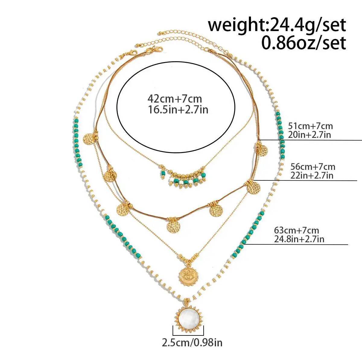 IngeSight.Z 2Pcs/set Boho Ethn - Z Vintage Fashion ulasan dan harga