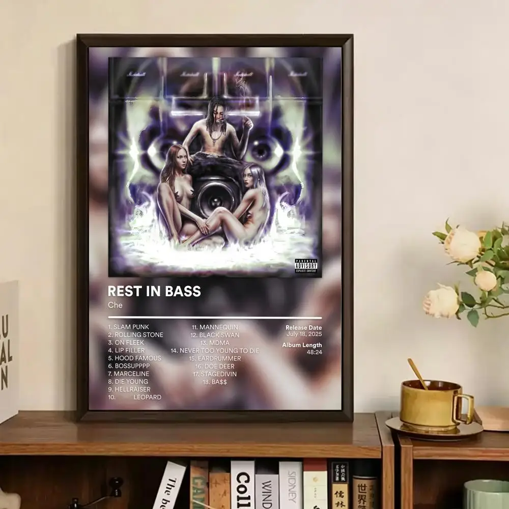 C-che Album Cover Painting Cal - Vintage Fashion Prints For Wall ulasan dan harga