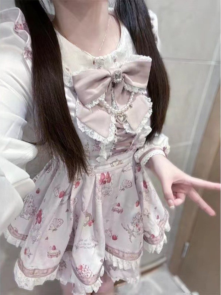 Summer Japanese Gothic Y2k Lol - Vintage Fashion Japan ulasan dan harga