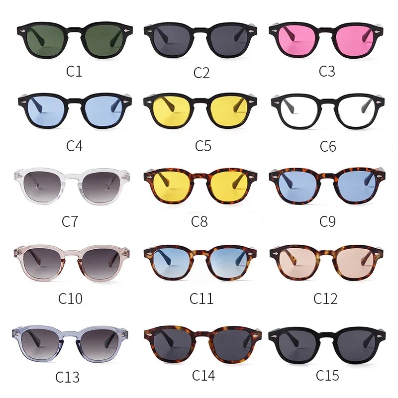 Vintage Round Sunglasses Women - Vintage Fashion Streetwear ulasan dan harga