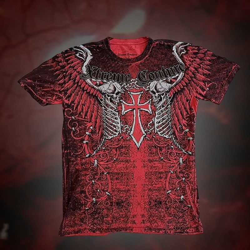 Flea Market Affliction T-shirt - Vintage Fashion Market ulasan dan harga