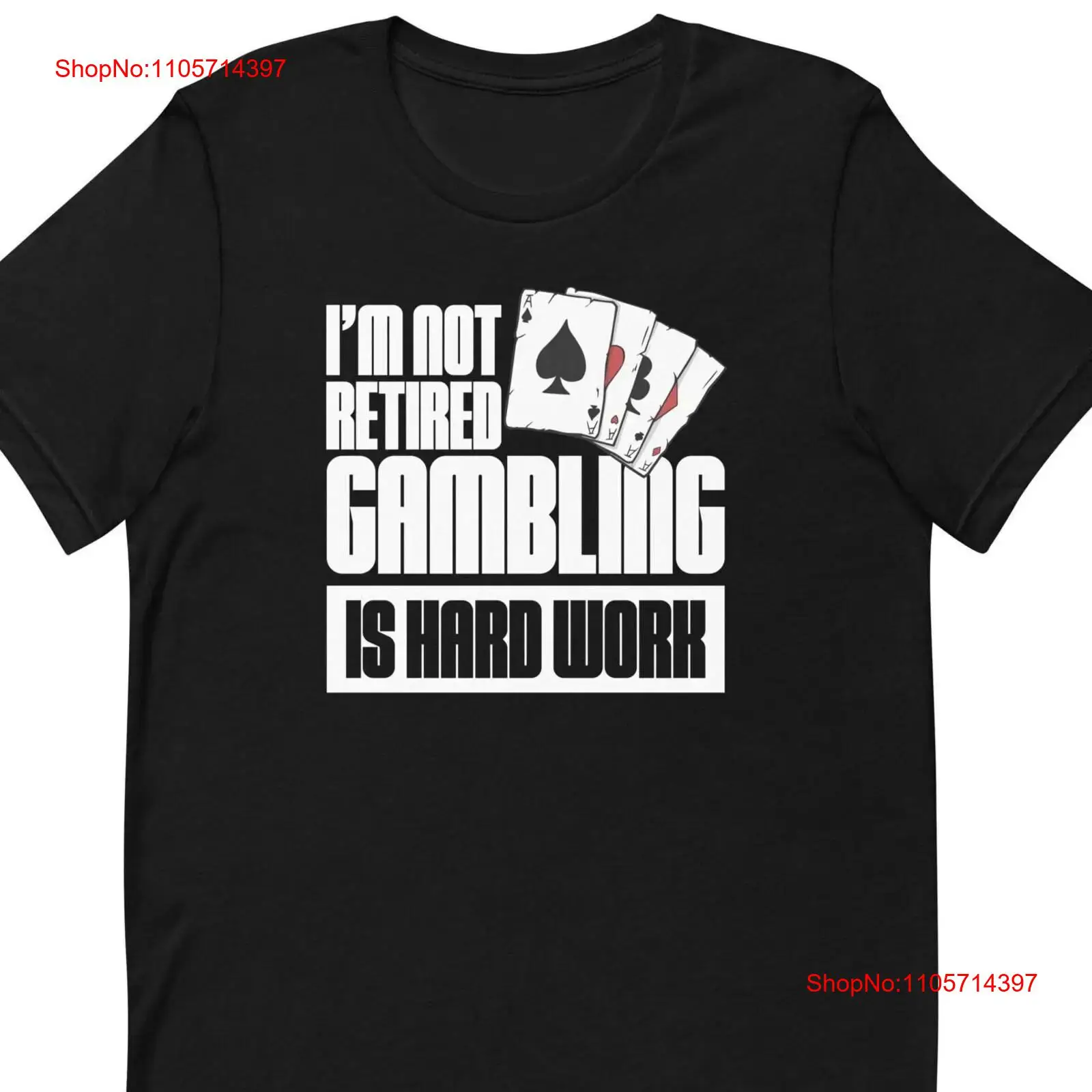 Gambling T Shirt Casino Poker  - Vintage Fashion Las Vegas ulasan dan harga