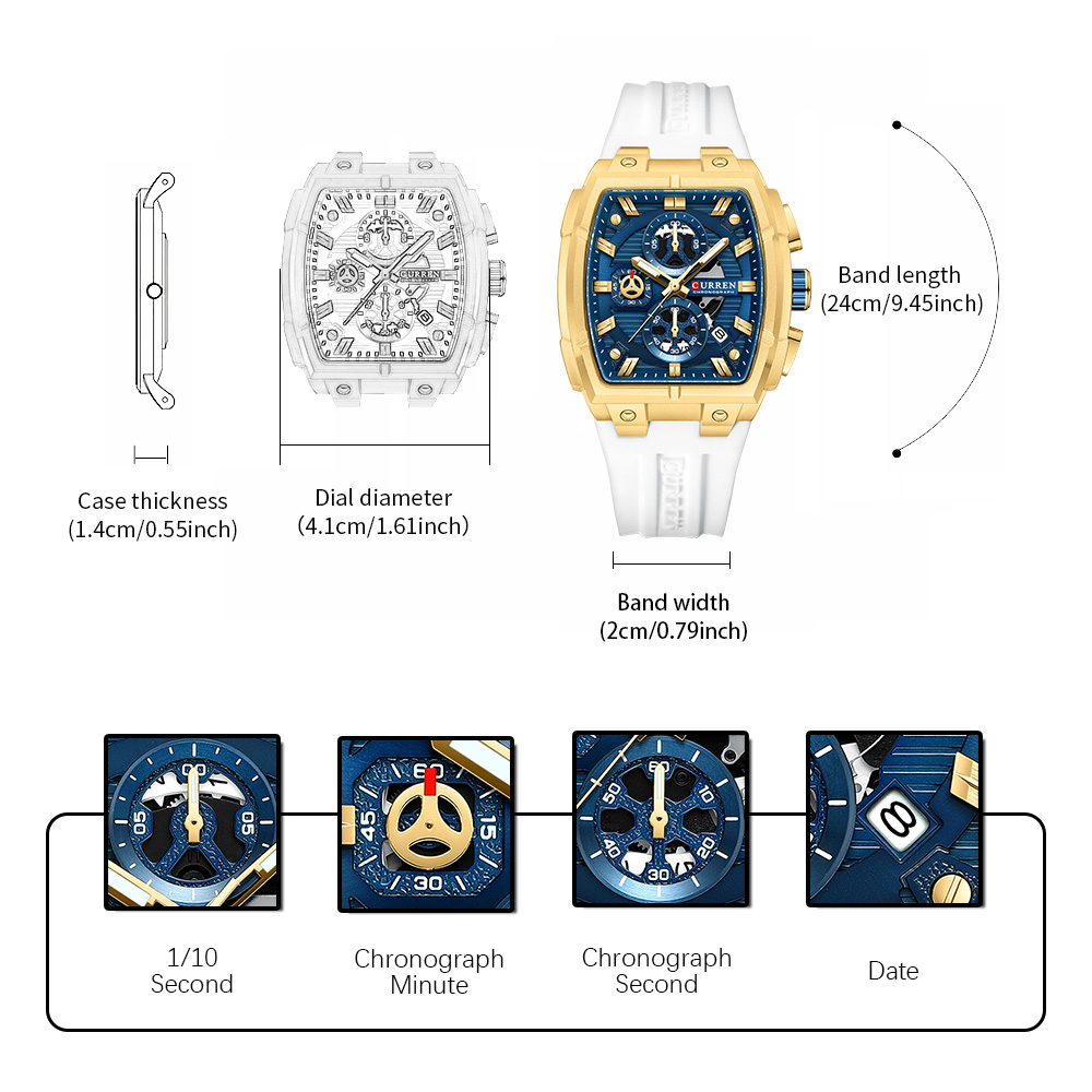 CURREN Luxury Vintage Watch fo - Vintage Fashion Luxury ulasan dan harga