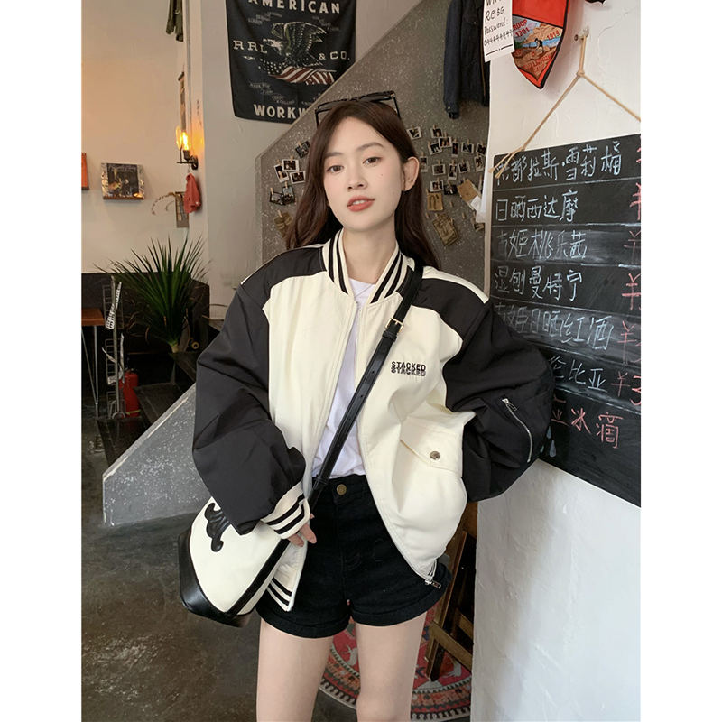 Baseball Jackets Purple Womens - Varsity Jacket Wool ulasan dan harga