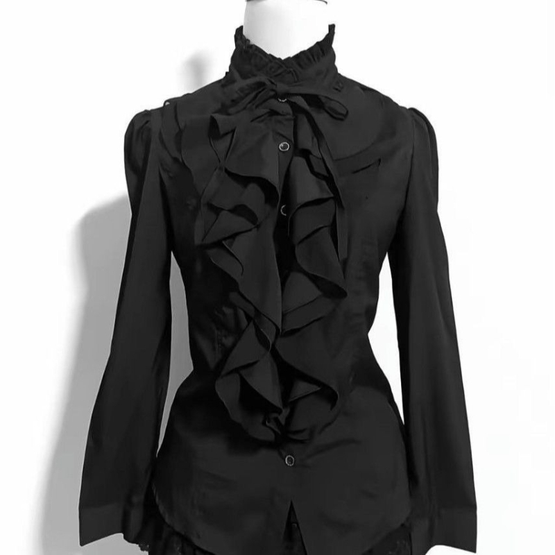 Deeptown Black Gothic Lolita B - Vintage Fashion Japan ulasan dan harga