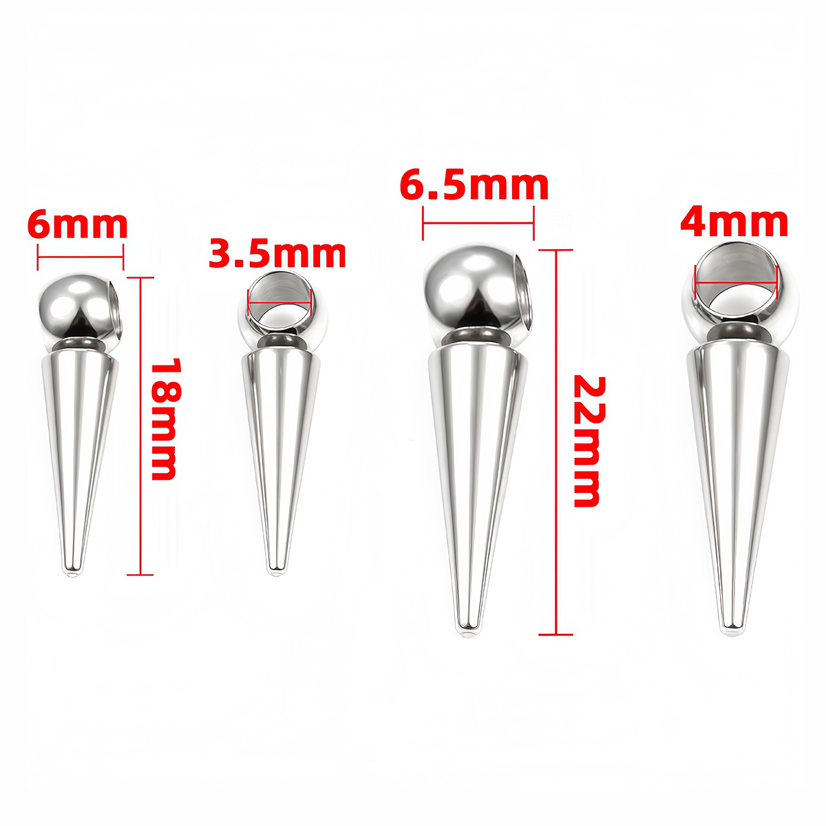 10pcs Retro Cone Charms Pendan - Vintage Fashion Jewelry Necklaces ulasan dan harga