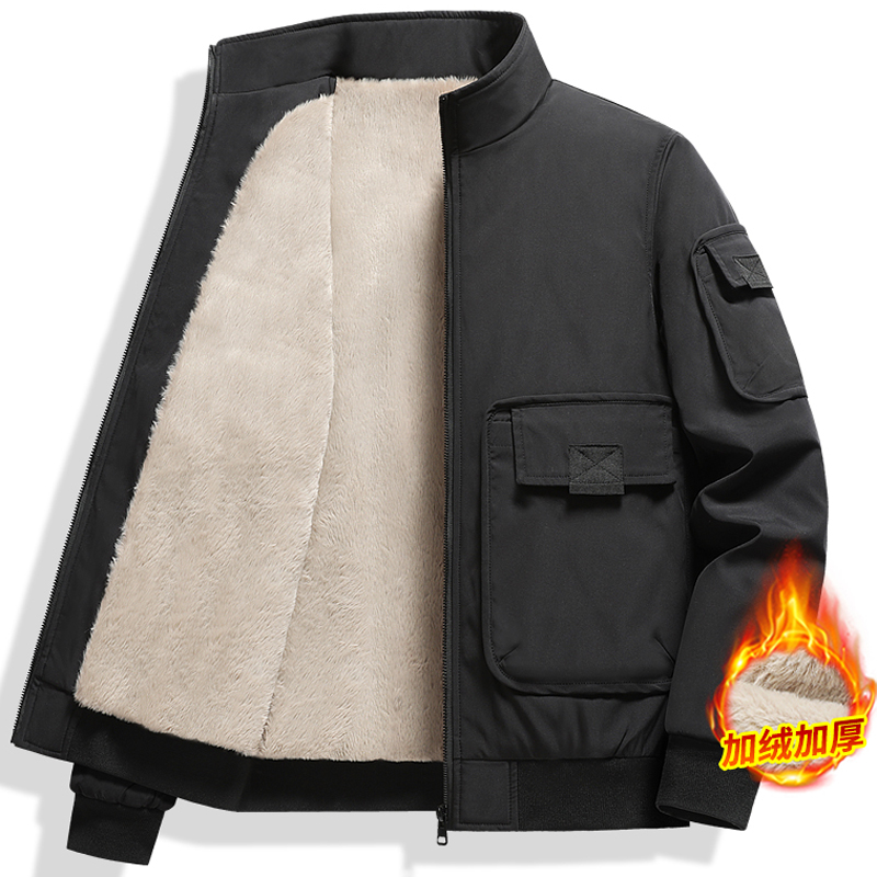 Plus Size 6XL 7XL 8XL Men's Fl - Varsity Jacket Wool ulasan dan harga