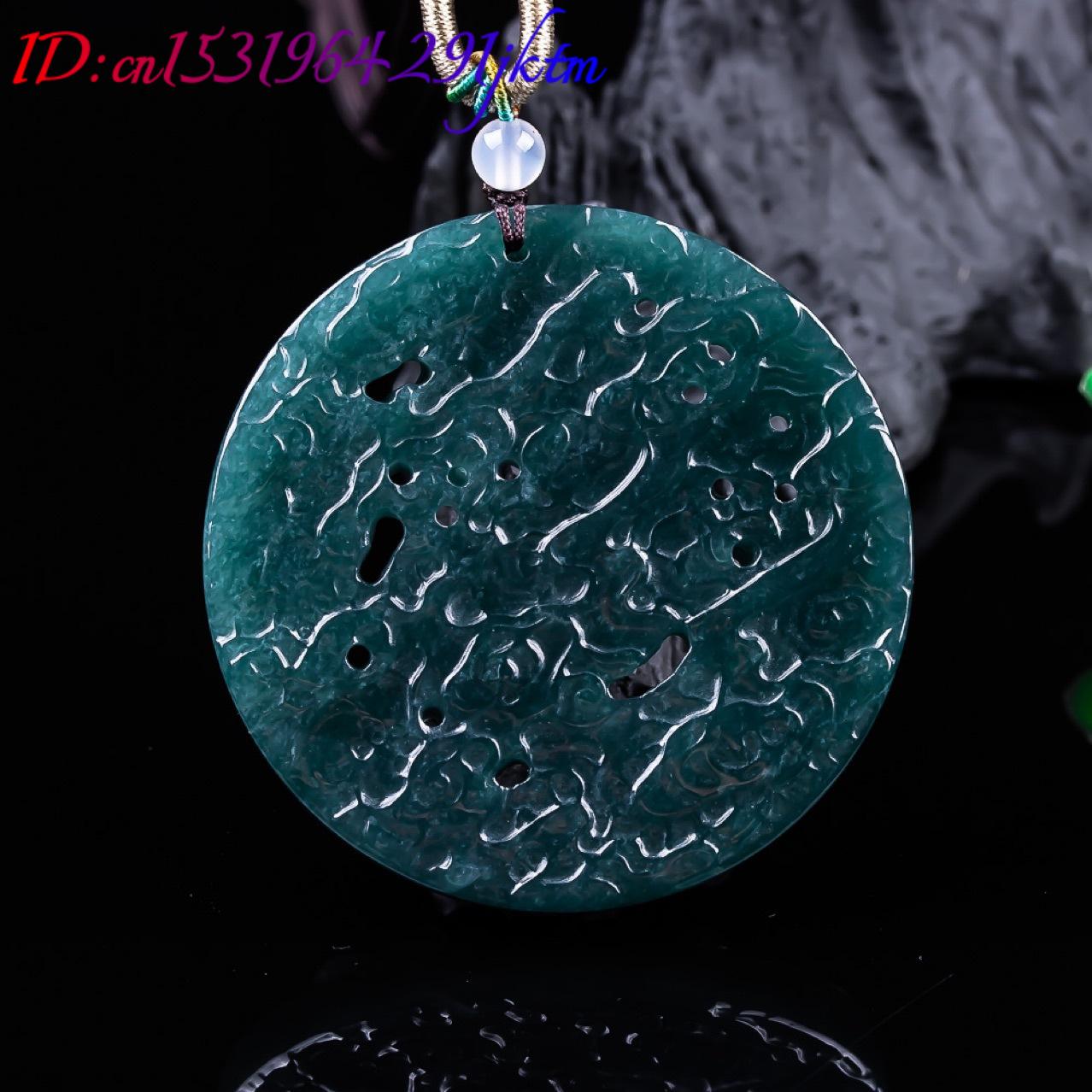 Burmese Jadeite Dragon Pendant - Vintage Fashion Luxury ulasan dan harga