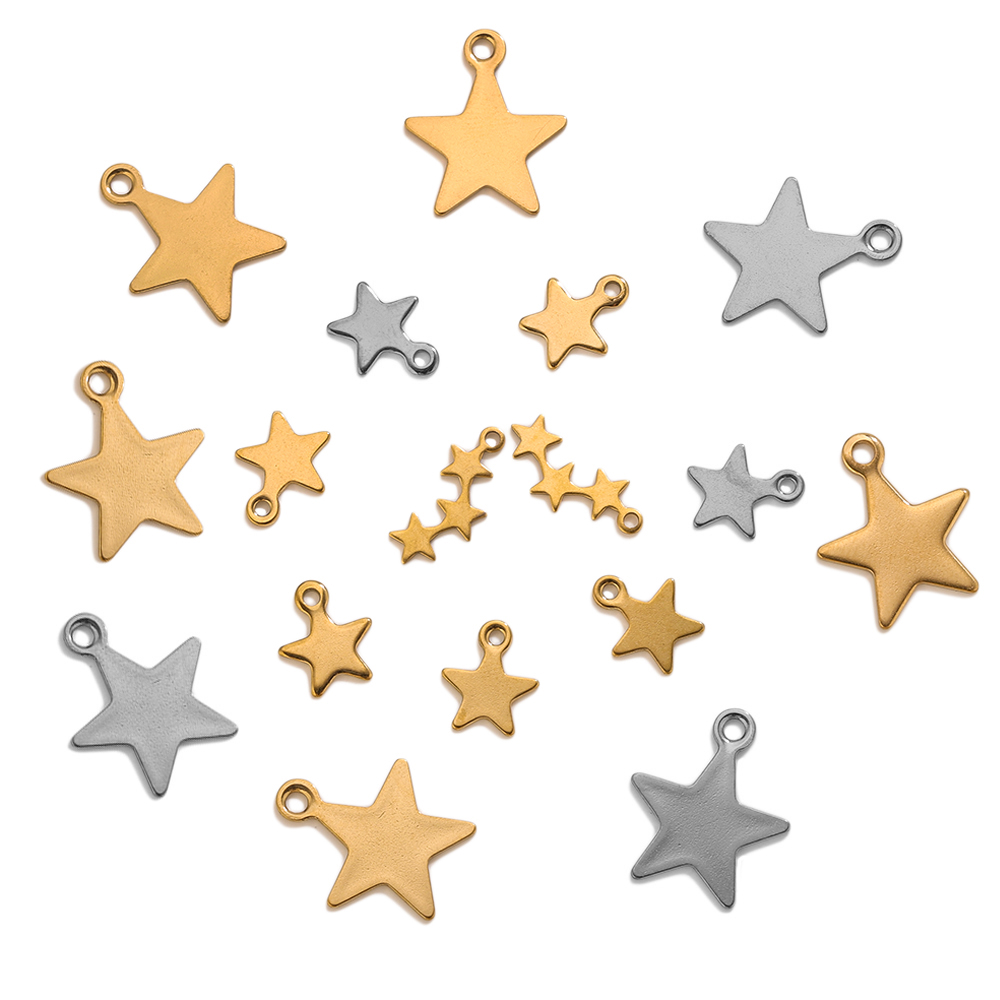 20pcs/lot Star Charms for Jewe - Vintage Fashion Jewelry Necklaces ulasan dan harga