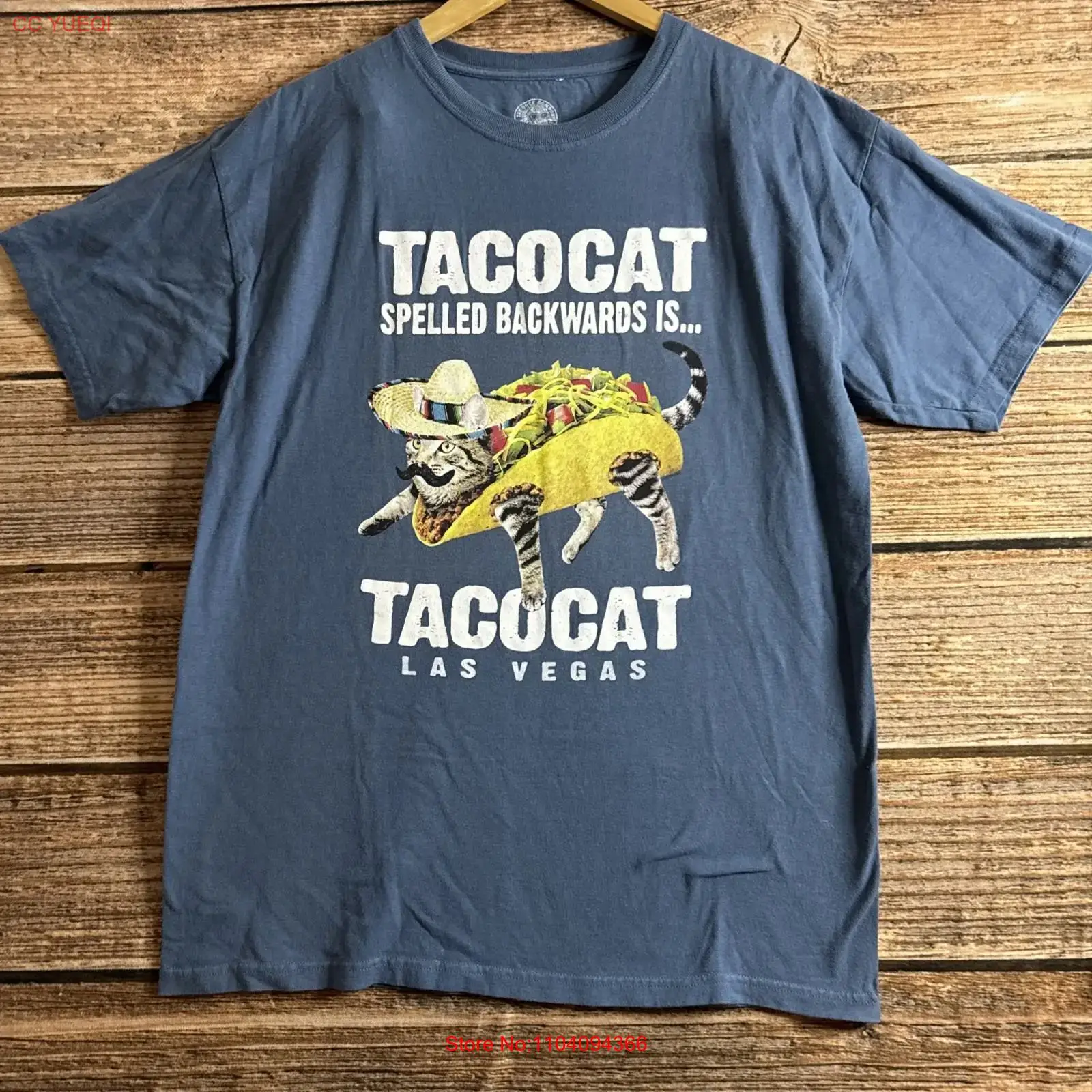 TacoCat Spelled Backwards is L - Vintage Fashion Las Vegas ulasan dan harga