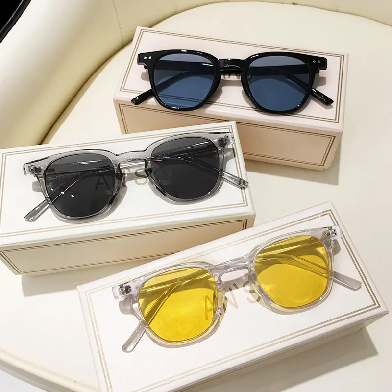 Vintage Square Sunglasses Unis - Vintage Fashion Luxury ulasan dan harga