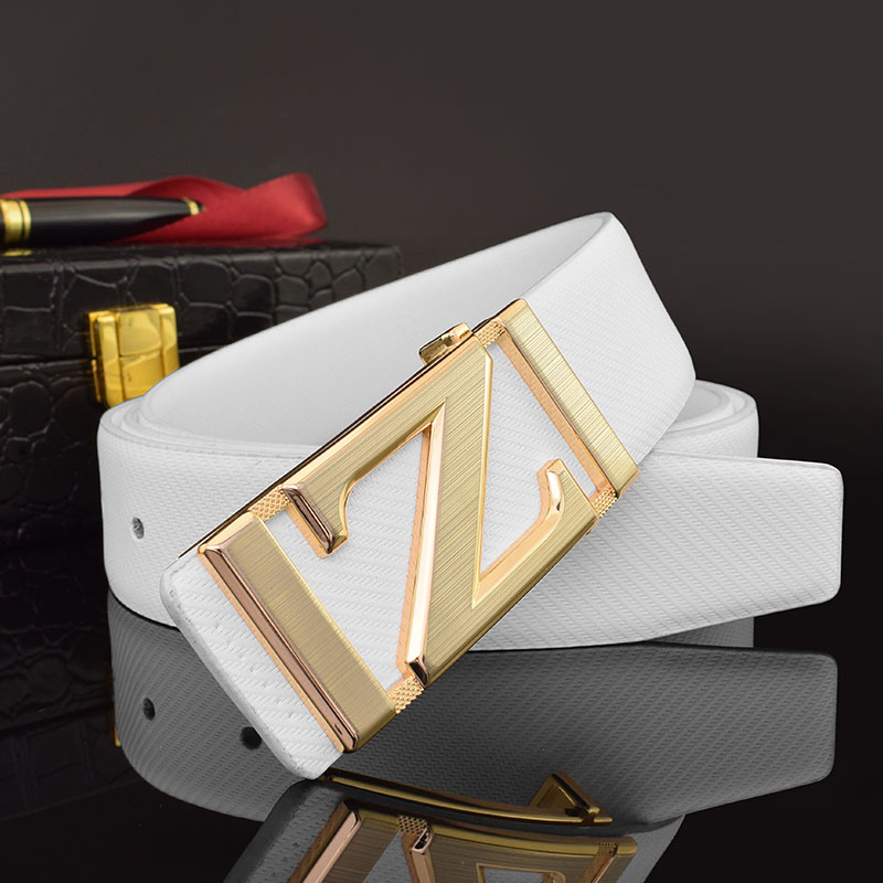New White Men's Belt Designer  - Z Vintage Fashion ulasan dan harga