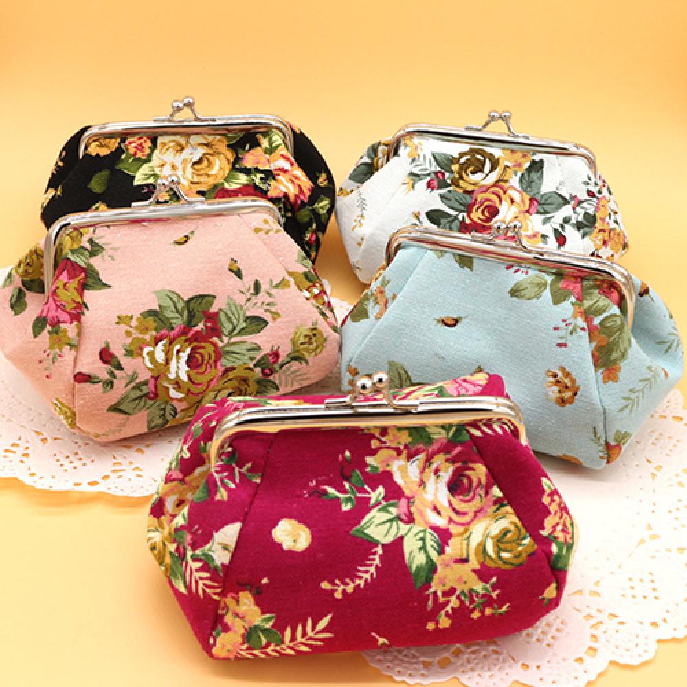 Vintage Fashion Women Wallet M - Vintage Fashion Postcards ulasan dan harga