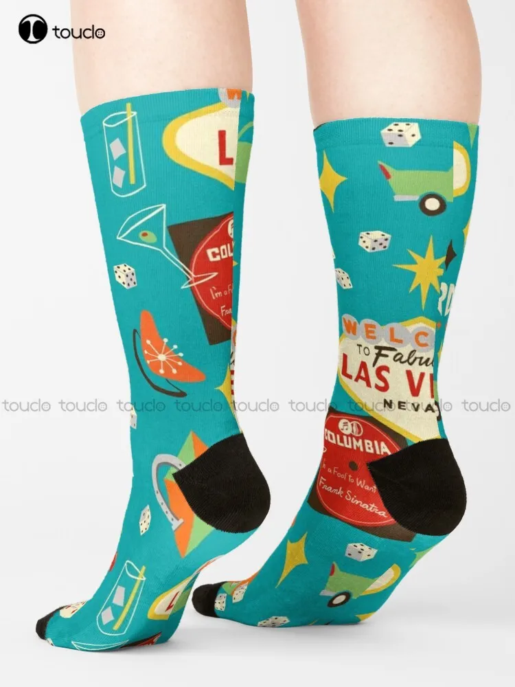 Vintage Las Vegas Socks Women  - Vintage Fashion Las Vegas ulasan dan harga