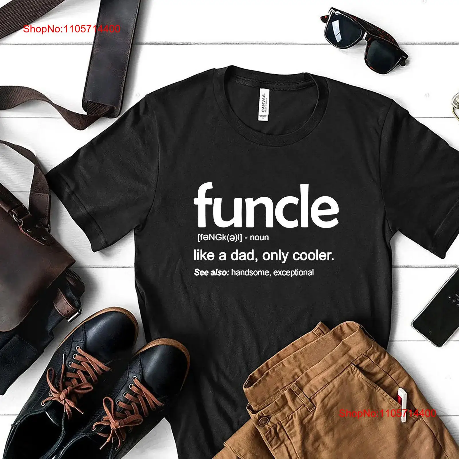 Funcle T Shirt Uncle Definitio - Vintage Fashion Definition ulasan dan harga