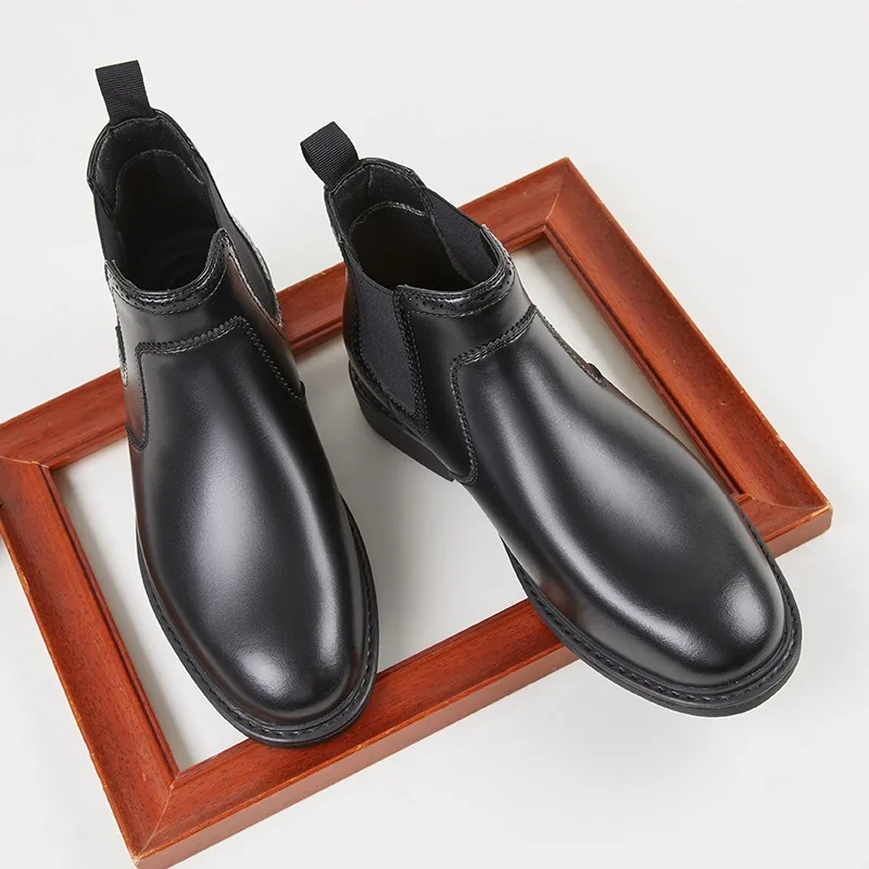 Vintage Mens Leather Oxford Bo - Vintage Fashion Luxury ulasan dan harga