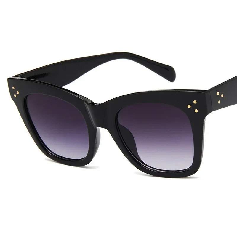 Square Retro Sunglasses Women  - Vintage Fashion De ulasan dan harga