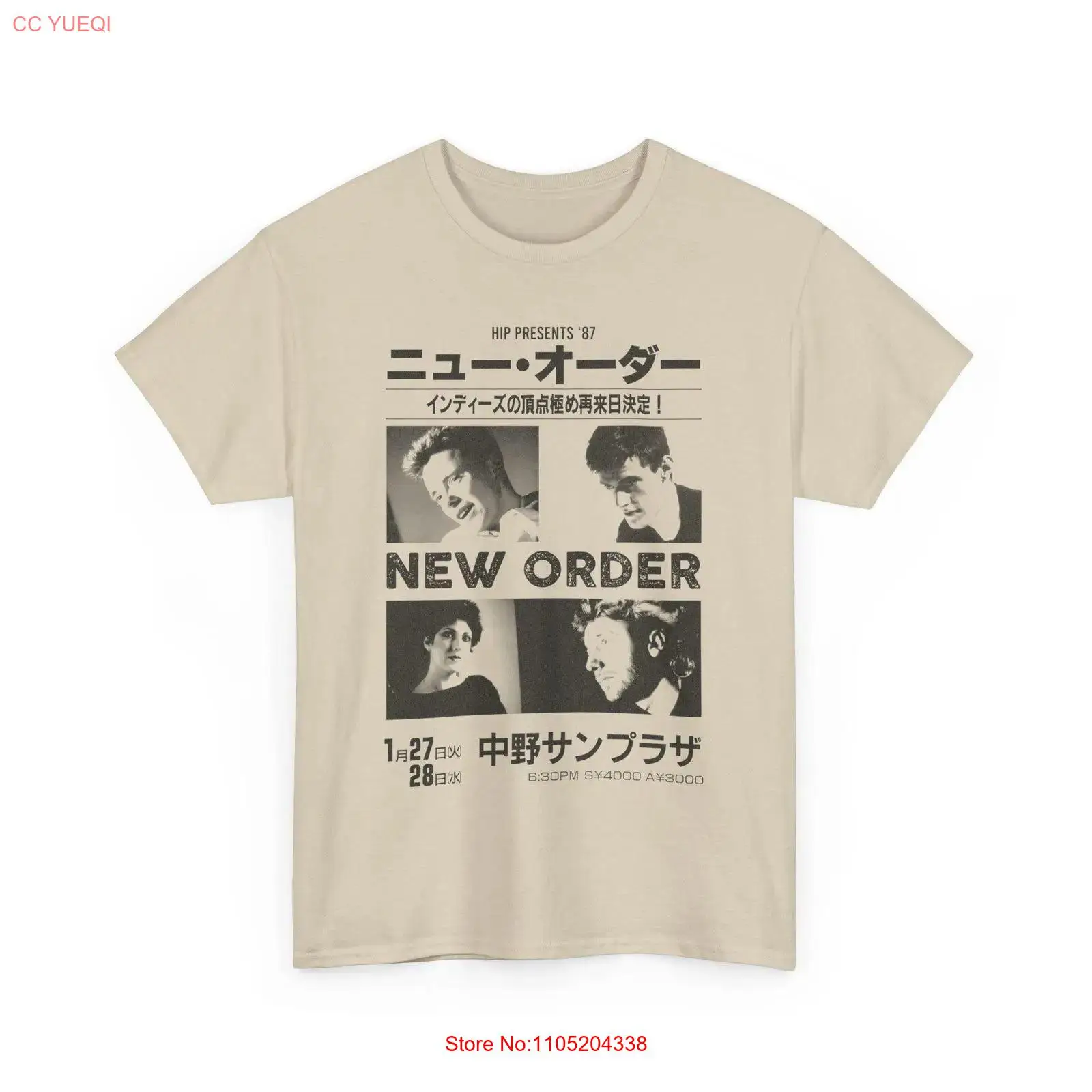 Vintage New Order Live in Japa - Vintage Fashion Japan ulasan dan harga