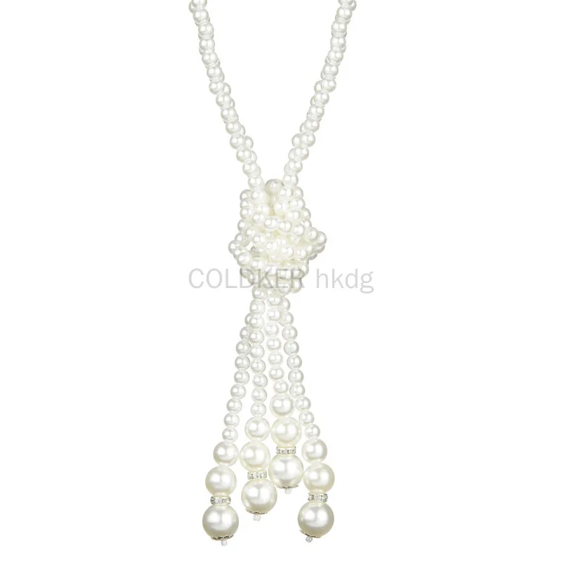 1920s Pearls Necklace Fashion  - Vintage Fashion Jewelry Necklaces ulasan dan harga