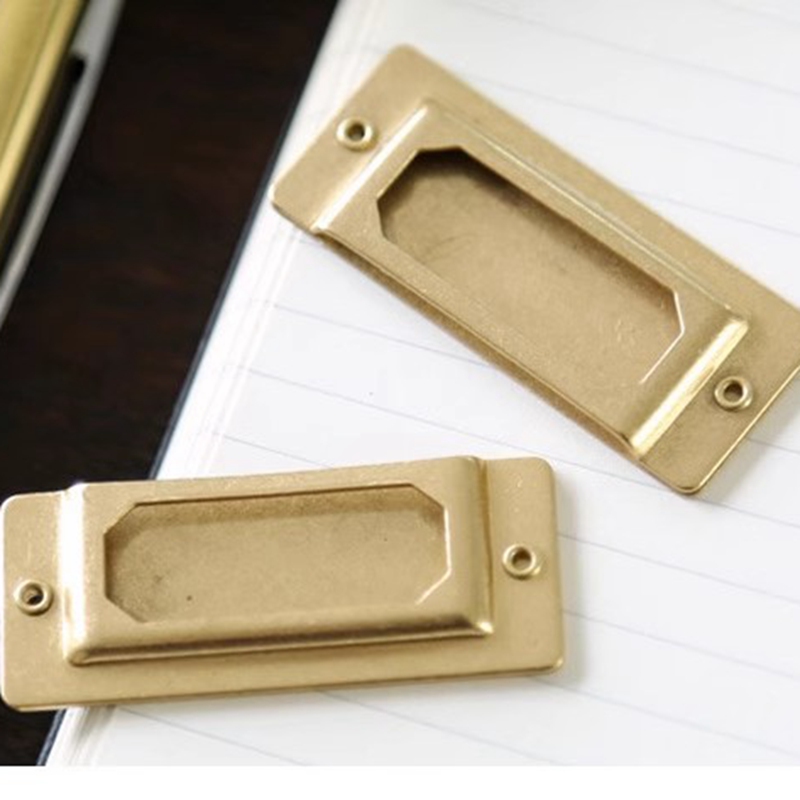 Vintage Brass Tag Index Board  - Vintage Fashion Japan ulasan dan harga