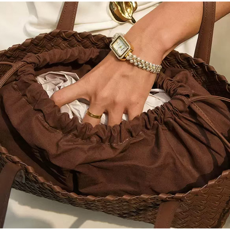 Hollow Woven Crossbody Shoulde - Vintage Fashion Market ulasan dan harga