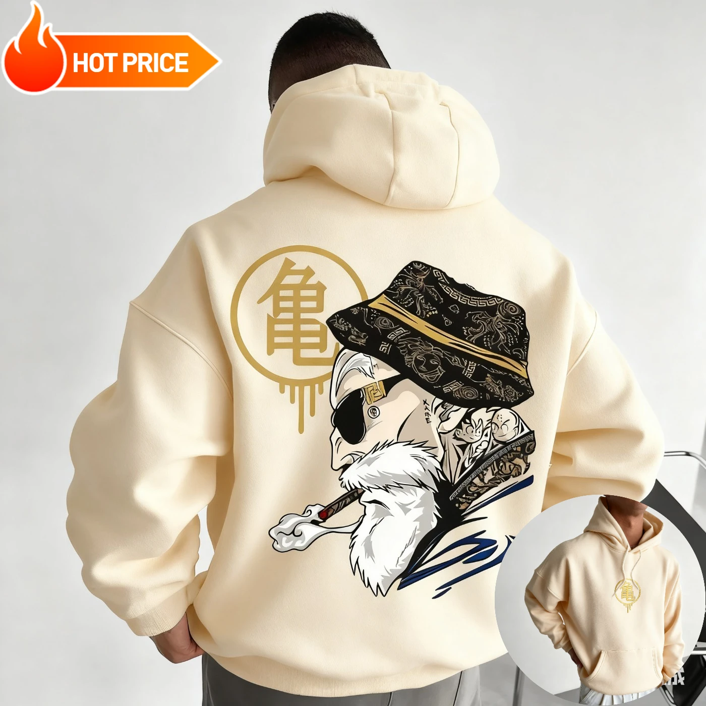 Master Roshi Dragon Ball Saiya - Fashion Y Vintage ulasan dan harga