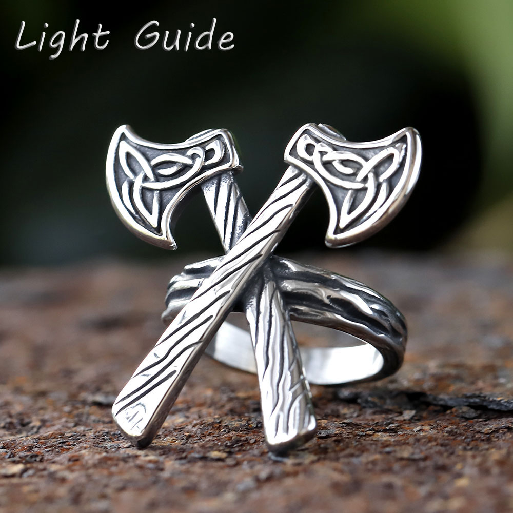2025 Vintage Celtic Wolf Ax ri - Vintage Fashion Guide ulasan dan harga