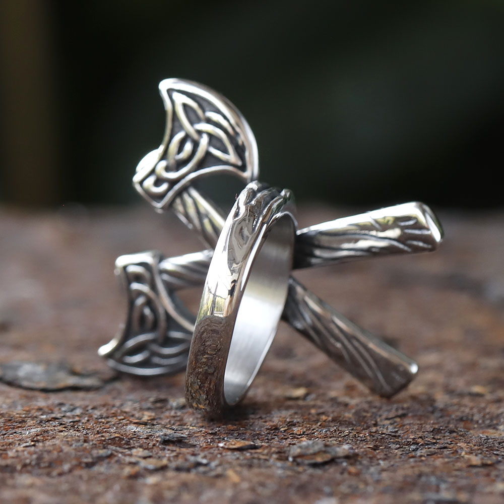 2025 Vintage Celtic Wolf Ax ri - Vintage Fashion Guide ulasan dan harga