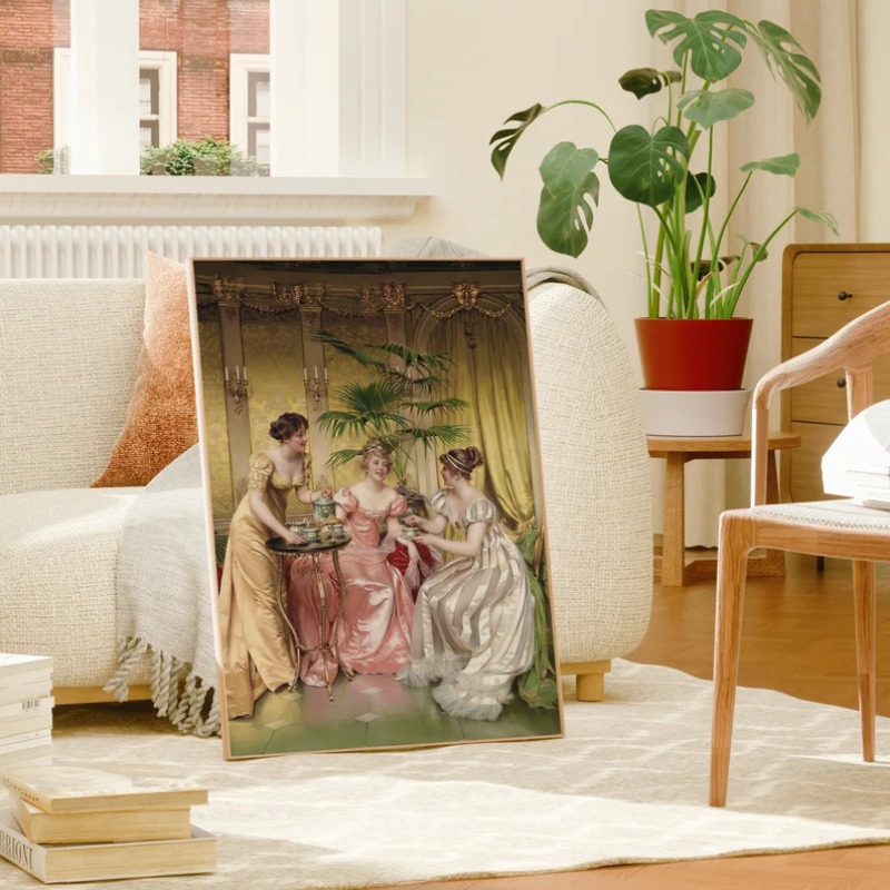The Renaissance Women Portrait - Vintage Fashion Prints For Wall ulasan dan harga