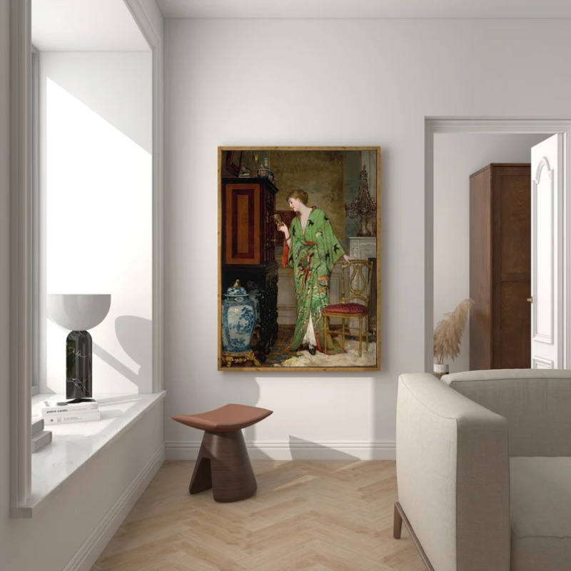 The Renaissance Women Portrait - Vintage Fashion Prints For Wall ulasan dan harga
